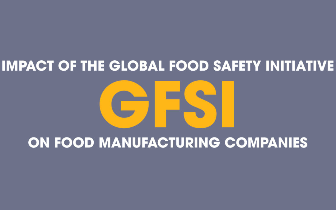 Impact of the Global Food Safety Initiative on Food Manufacturing Companies